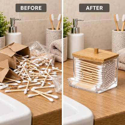 Organizador Bamboo Clear